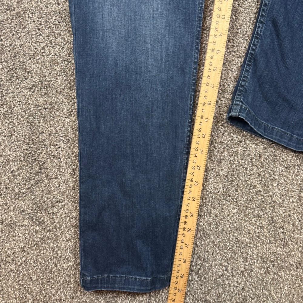 Mugsy Fultons Dark Blue Stretch Slim Straight Jeans Mens 40x30 FLX3NFU 40X30 - Picture 7 of 8